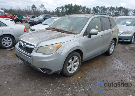 2014 Subaru Forester 2.5I Premium из США, поврежденный, VIN JF2SJAEC0EH441779